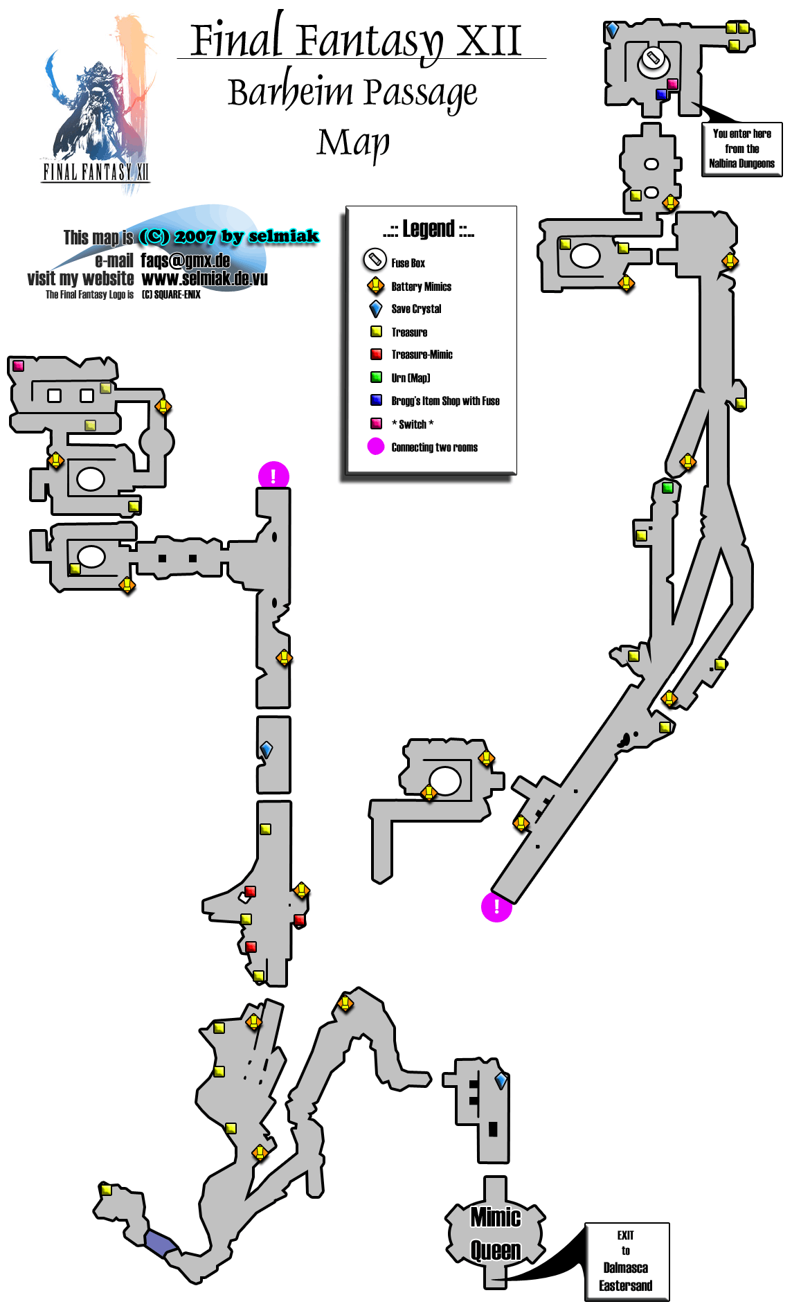 Barheim Passage Map.